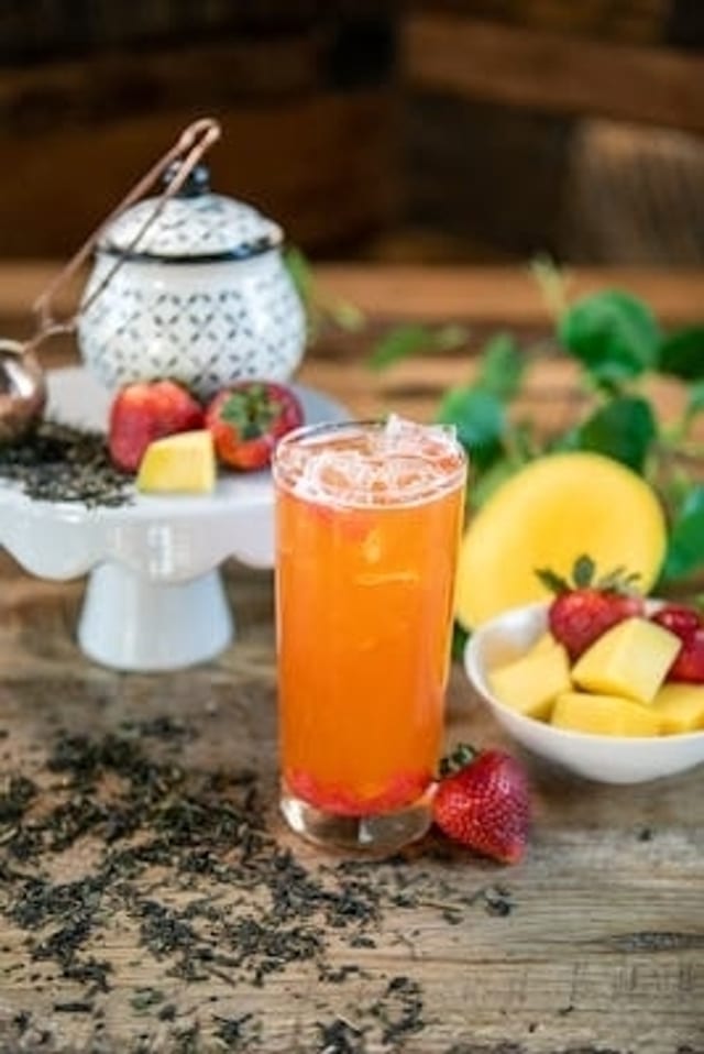 Strawberry Twist Tea.