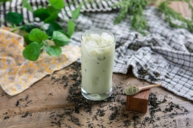 Matcha Milk Tea.