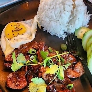 BBQ PORK W/ RICE